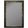 thumbnail image 1 of Second Look Mirrors Panda Mahogany Gold Bamboo Trim Wall Mirror, 1 of 1