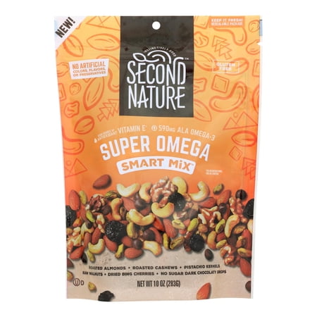 Second Nature Super Omega Smart Mix Pouch,10 Ounce (Pack of 1)
