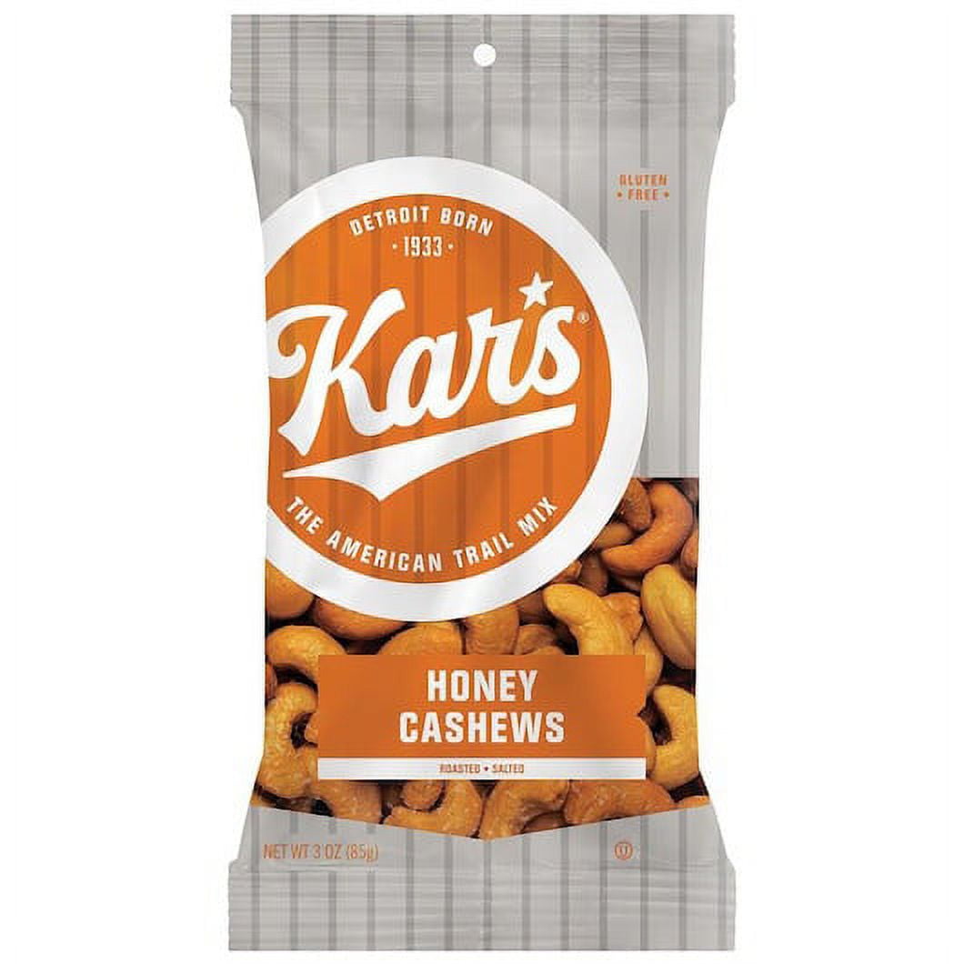 Second Nature Honey Roasted Cashews 3 Ounce, 3 Ounces, 12 per case