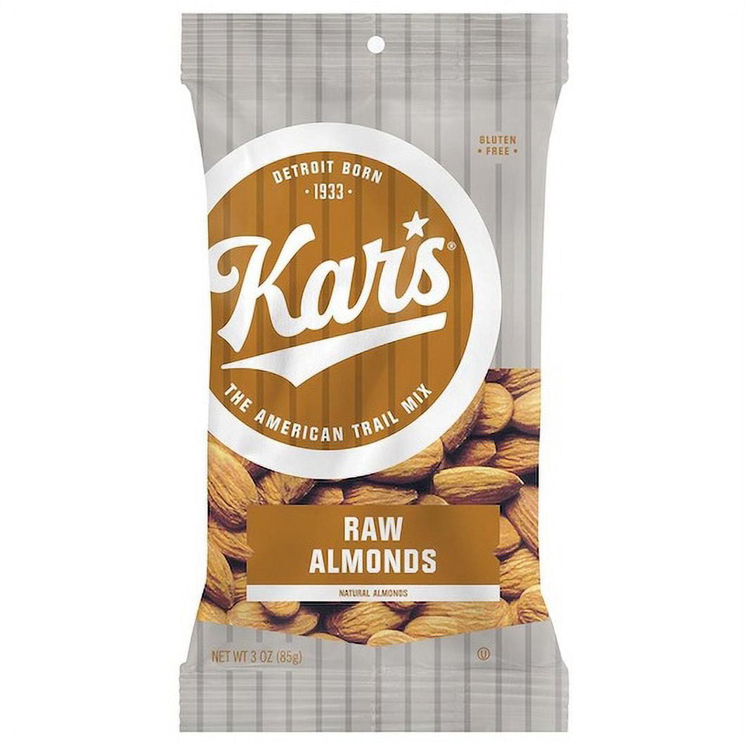 Second Nature Raw Almonds 3 Ounce, 3 Ounces, 12 per case