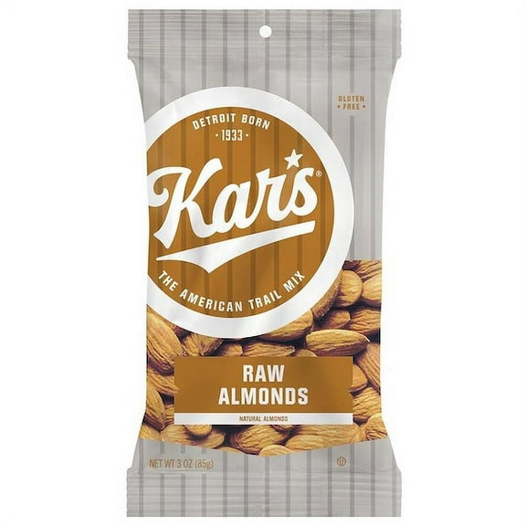 Second Nature Raw Almonds 3 Ounce, 3 Ounces, 12 per case