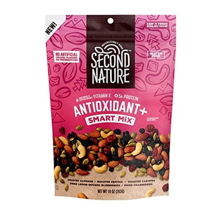 Second Nature - Nut Medley Antioxident Smart Mix - Case Of 6-10 Oz