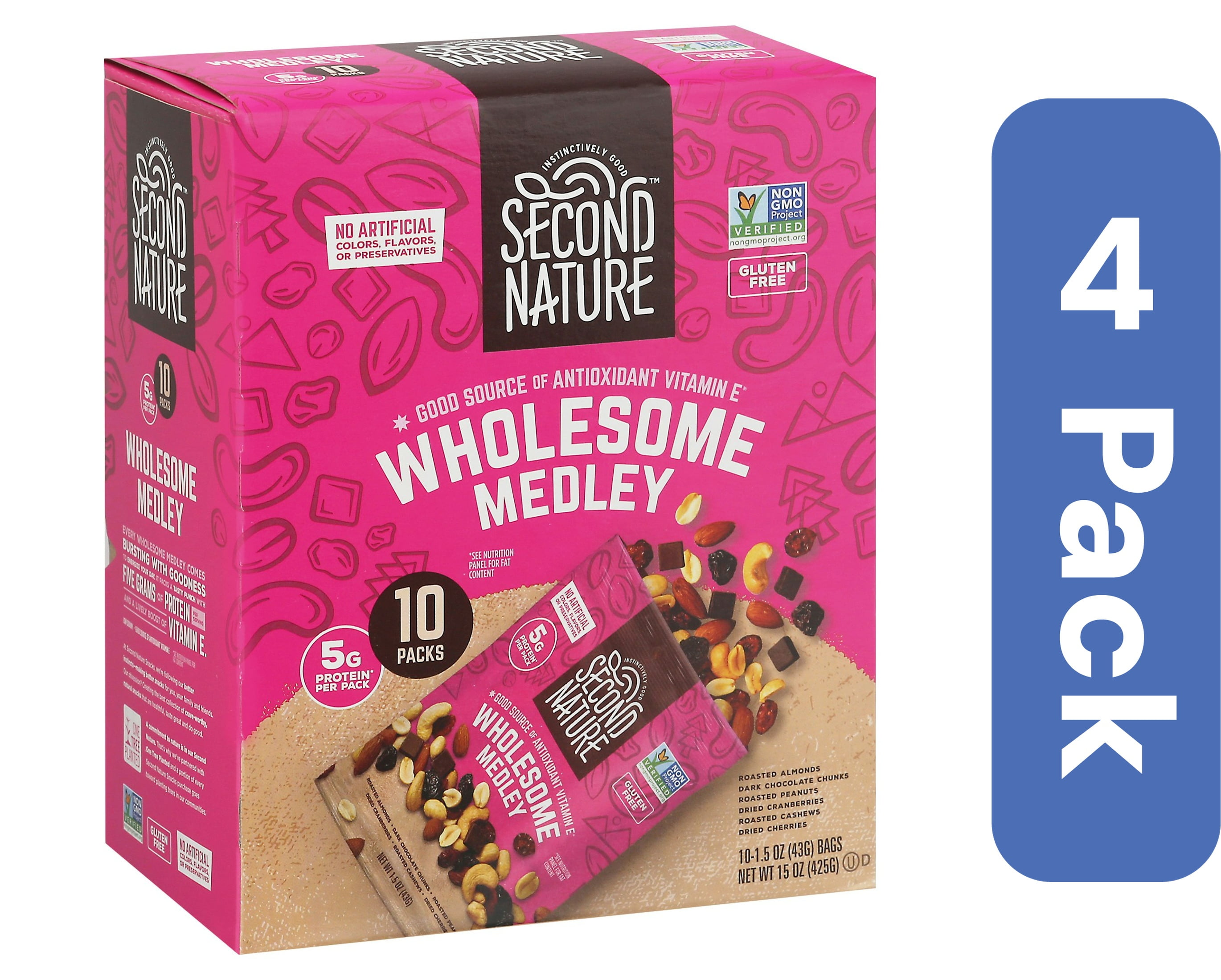 Second Nature Wholesome Medley 15 oz (Pack of 4)