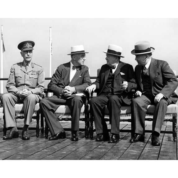 Second Quebec Conference. L-R Lord Lothian History (36 x 24)