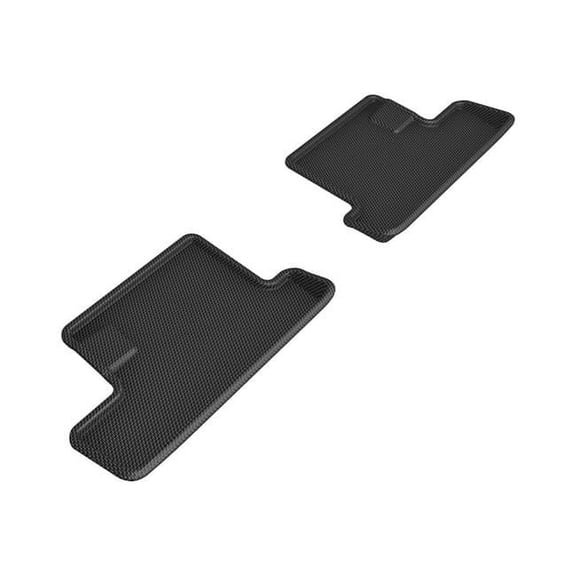 Second Row Custom Fit Kagu Floor Mat for 2022-2023 Subaru BRZ, Black