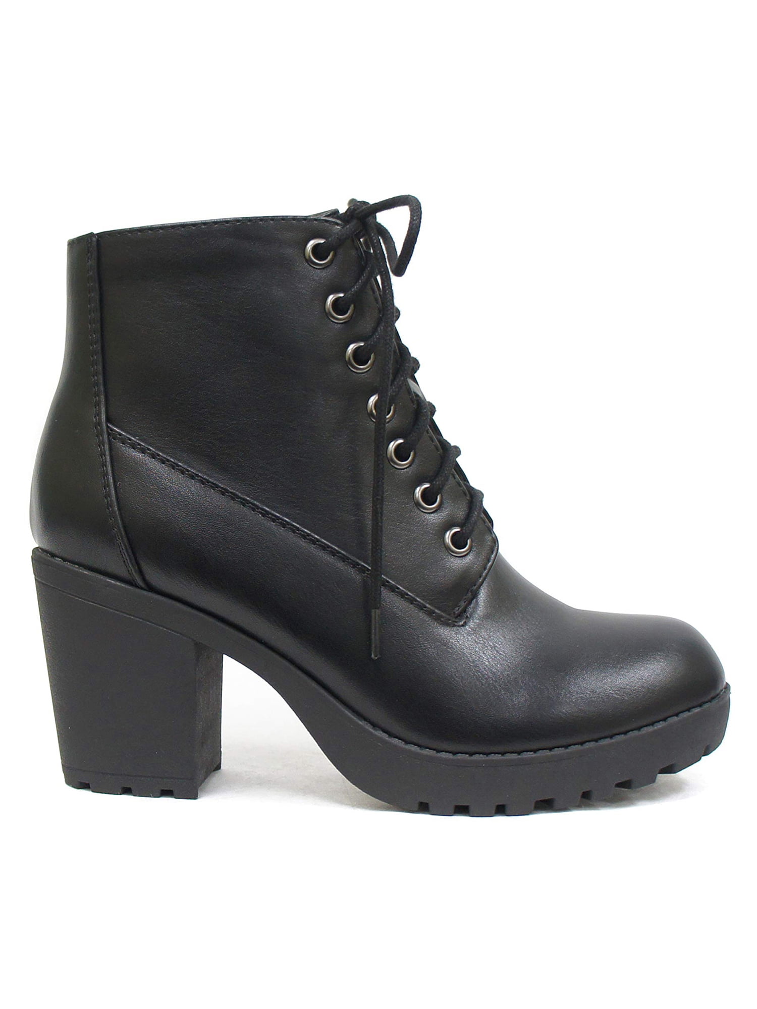 Black Heeled Boots – stylevane.com | Fashion shoes, Heels, Combat boots  style