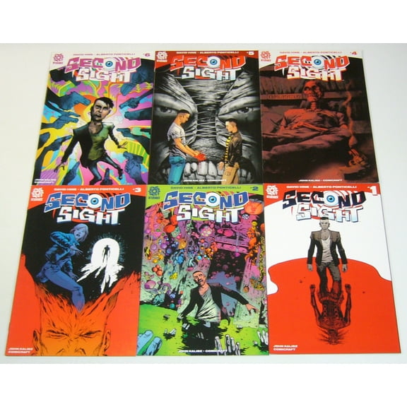 Second Sight #1-6 VF/NM complete series David Hine ; Aftershock