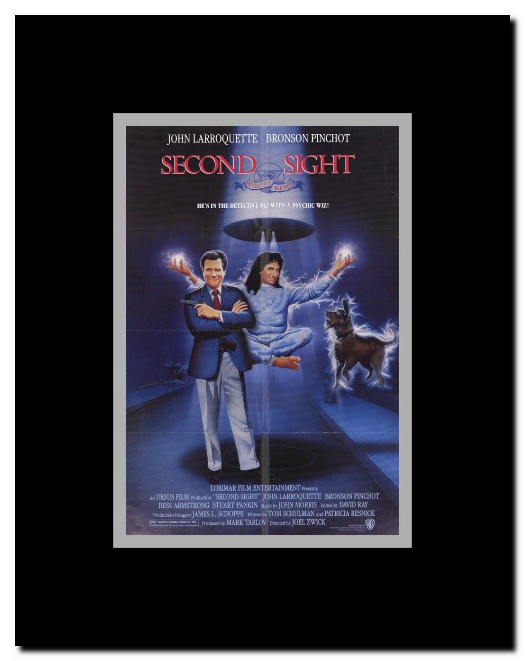 Second Sight Framed Movie Poster