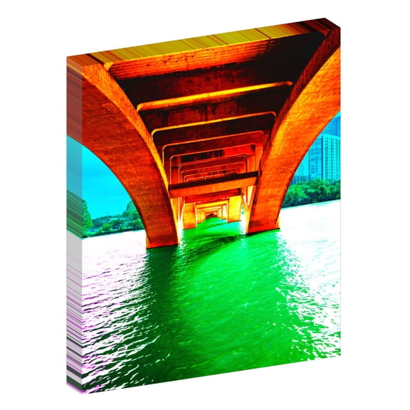Second Story Collection, Austin 20x24 Gallery Wrapped Canvas