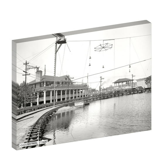 Second Story Collection, Cincinnati 30x40 Gallery Wrapped Canvas