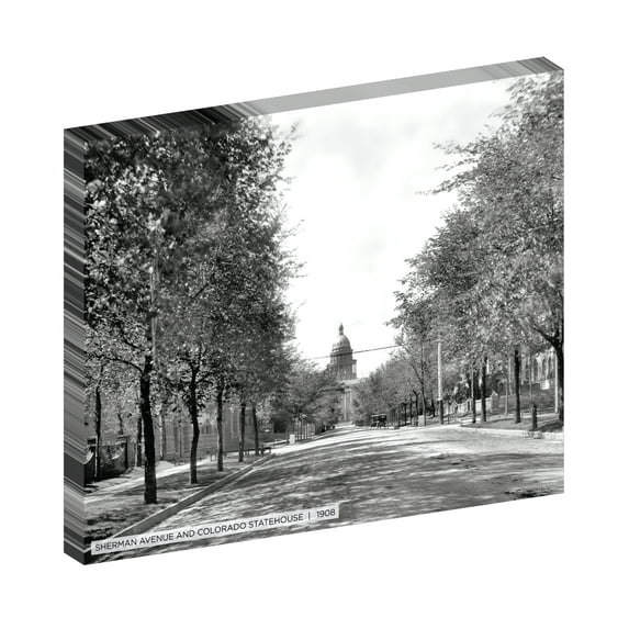 Second Story Collection, Denver 20x24 Gallery Wrapped Canvas