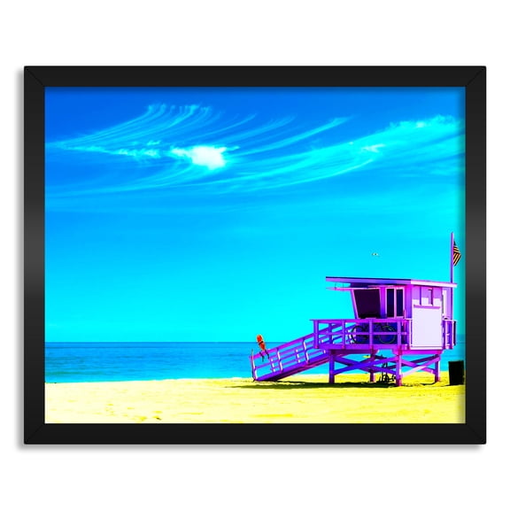 Second Story Collection, Los Angeles 16x20 Straight Fit Framed Canvas