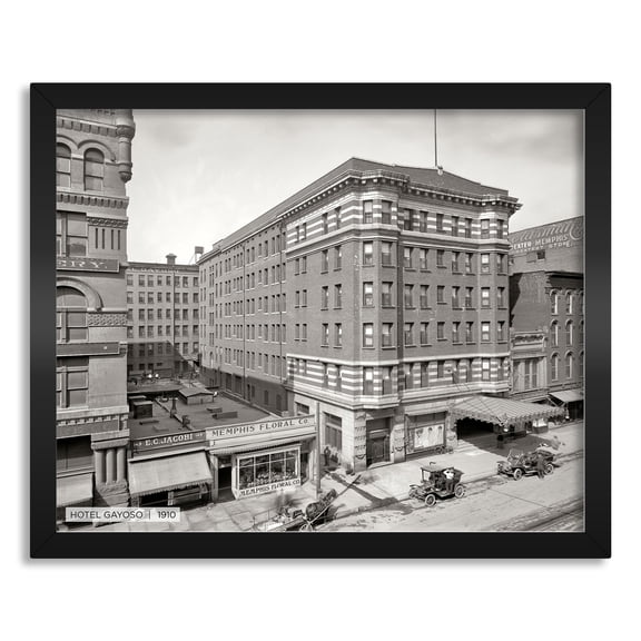 Second Story Collection, Memphis 16x20 Straight Fit Framed Canvas