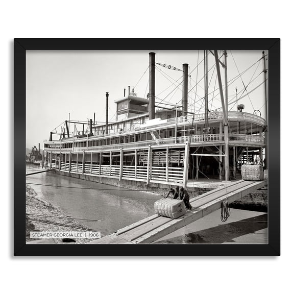 Second Story Collection, Memphis 16x20 Straight Fit Framed Canvas