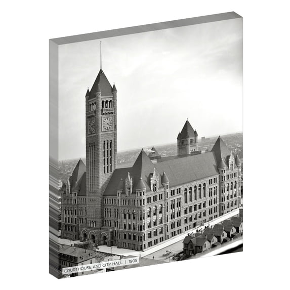 Second Story Collection, Minneapolis 20x24 Gallery Wrapped Canvas