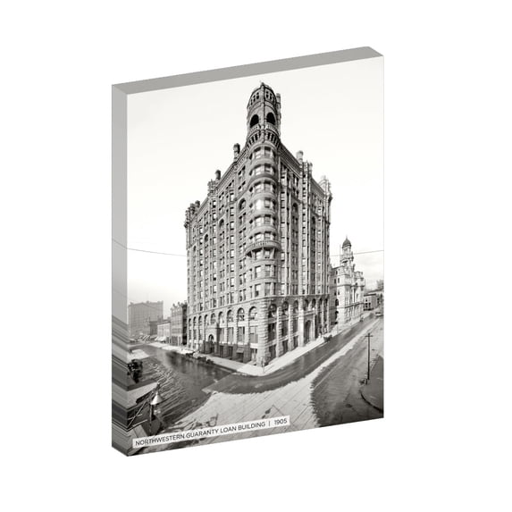 Second Story Collection, Minneapolis 30x40 Gallery Wrapped Canvas