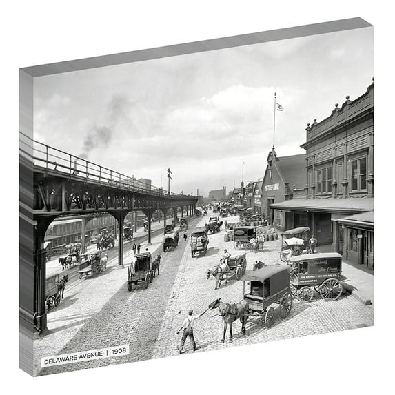 Second Story Collection, Philadelphia 20x24 Gallery Wrapped Canvas