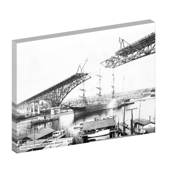 Second Story Collection, Seattle 30x40 Gallery Wrapped Canvas