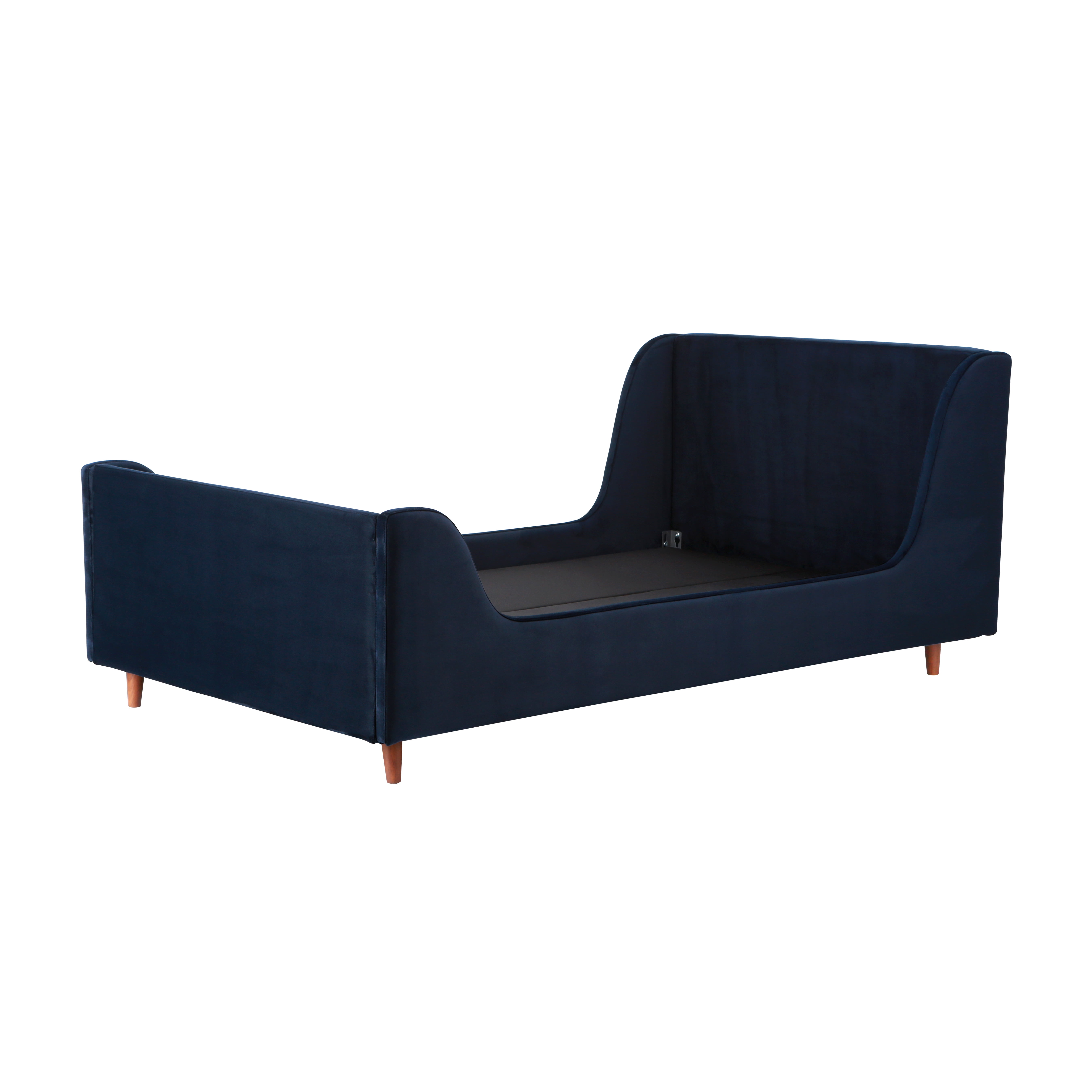 Second Story Home Bodhi Twin Upholstered Kids Platform Bed- Midnight ...