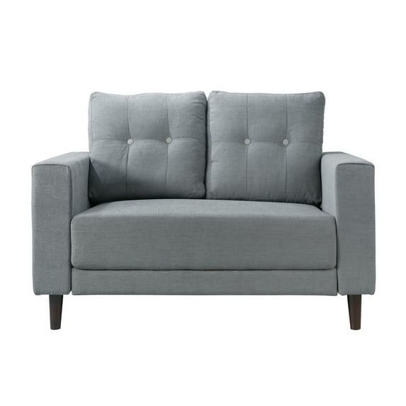 Second Story Home Holloway Loveseat, Grey