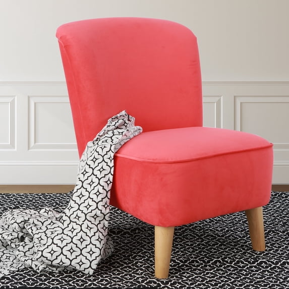 Second Story Home Juni Ultra Comfort Kids Chair, Ruby