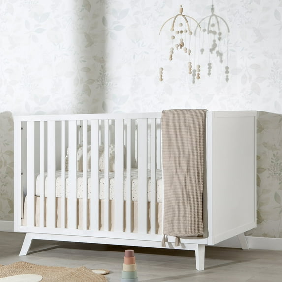 Second Story Home Prague Convertible Crib- White