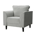 thumbnail image 1 of Second Story Home Remy Armchair, Grey, 1 of 7