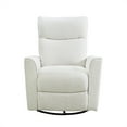 thumbnail image 1 of Second Story Home Soho Upholstered Swivel Glider- Boucle, 1 of 3