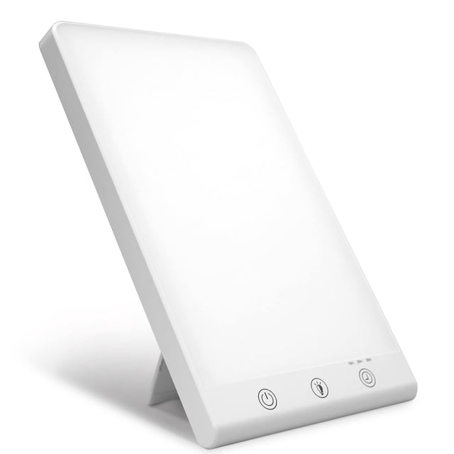Second Sun Light Therapy Lamp 10000 Lux UVFree Sun Lamp for Seasonal Depression Improves Mood