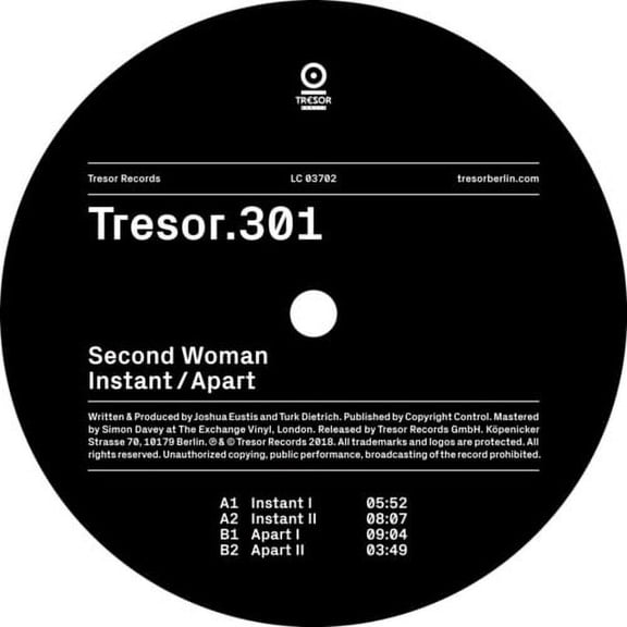 Second Woman - Instant / Apart - Music & Performance - Vinyl