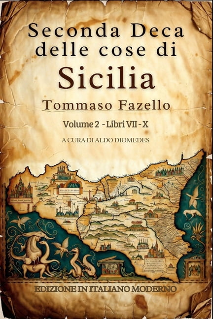 Seconda Deca delle cose di Sicilia Volume 2: Libri VII - X Edizione inedita in italiano moderno, (Paperback)