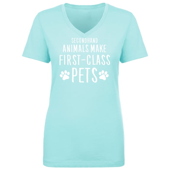 Secondhand Animals Womens V-Neck T-Shirt