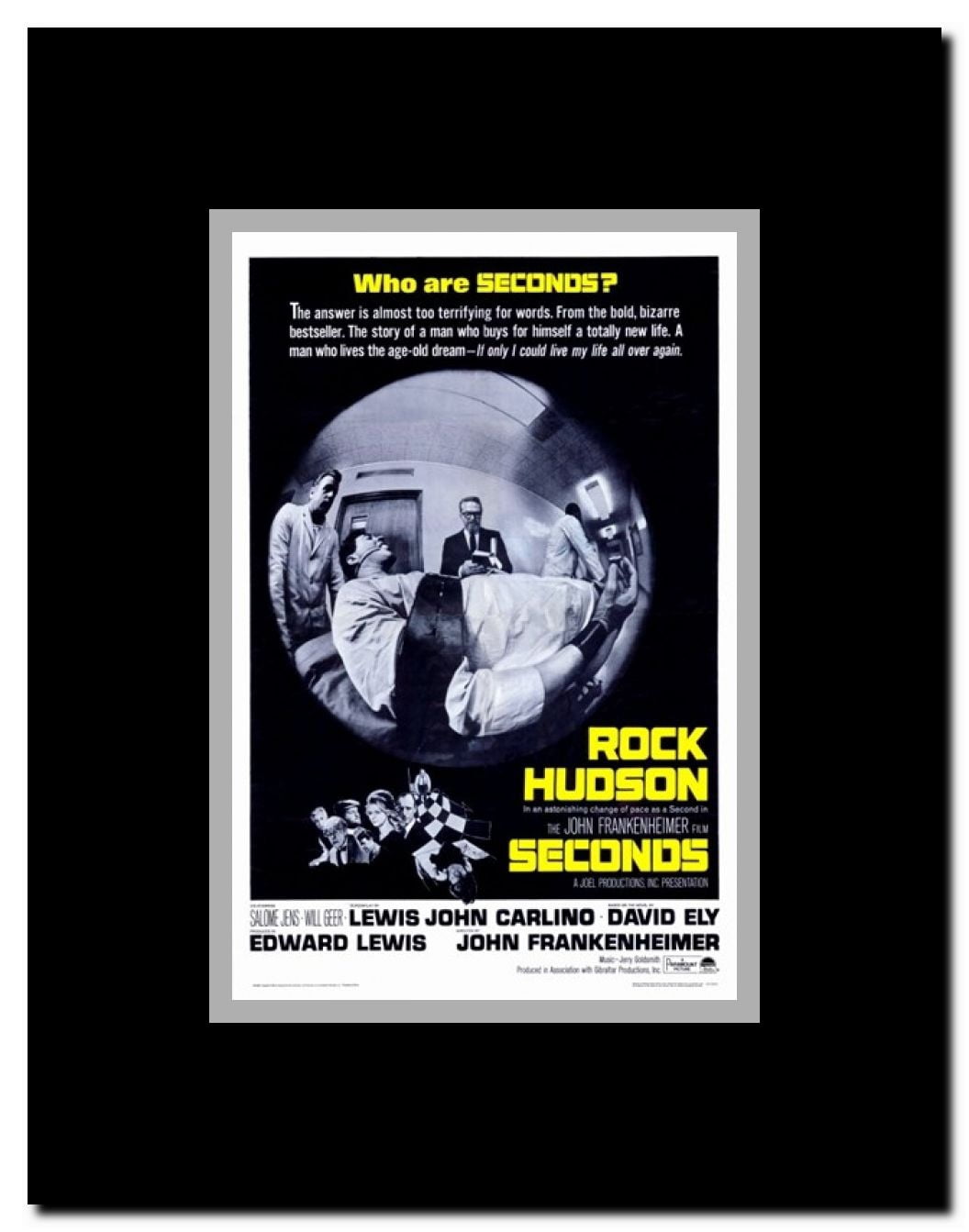 Seconds Framed Movie Poster