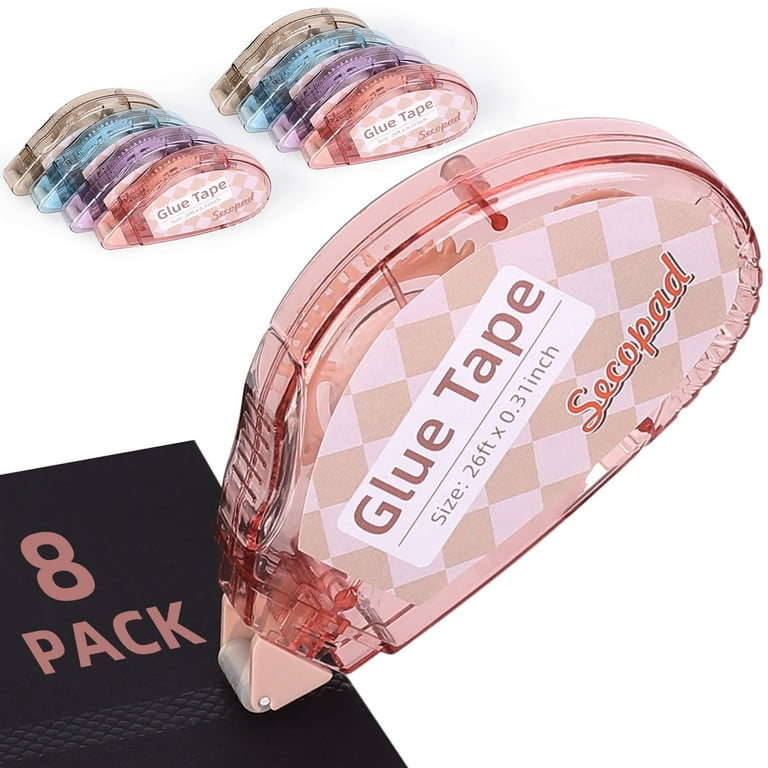 Nastro Adesivo Double-Sided 8mmx8m - 6 Rotoli Per Scrapbooking E Fai Da Te - Foto 8