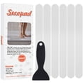 thumbnail image 1 of Secopad Non Slip Shower Stickers 24 PCS Safety Anti Slip Bathtub Stickers with Premium Scraper for Bath Tub Shower Stairs Ladders Boats, 1 of 9