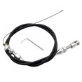 thumbnail image 1 of SecosAutoparts For LS1 Chevy 36" Stainless Steel Black Throttle Cable 4.8 5.3 5.7 6.0 Engine LS, 1 of 6