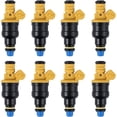 thumbnail image 1 of SecosAutoparts Set (8) Flow Matched Fuel Injectors Compatible With Ford 4.6 5.0 5.4 5.8 Replaces 0280150943, 1 of 5
