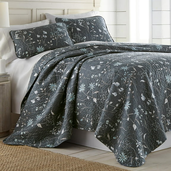 Secreat Meadow Printed Quilt Set by SouthShore Fine Linens