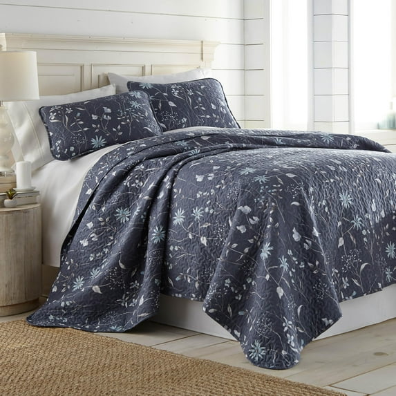 Secreat Meadow Printed Quilt Set by SouthShore Fine Linens