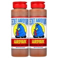 thumbnail image 1 of Secret Aardvark Habanero Hot Sauce | Made with Habanero Peppers & Roasted Tomatoes | Non-GMO, Low Sugar, Low Carb | Awesome Hot Sauce & Marinade 8 oz (2 pack), 1 of 10
