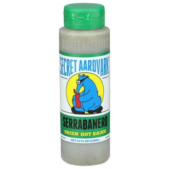 Secret Aardvark Sauce Serrano Habanero Hot 8 oz (Pack of 6)