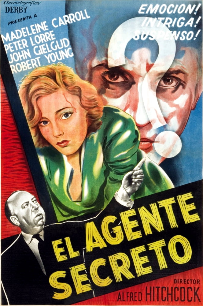 Secret Agent Canvas Art - (11 x 17)
