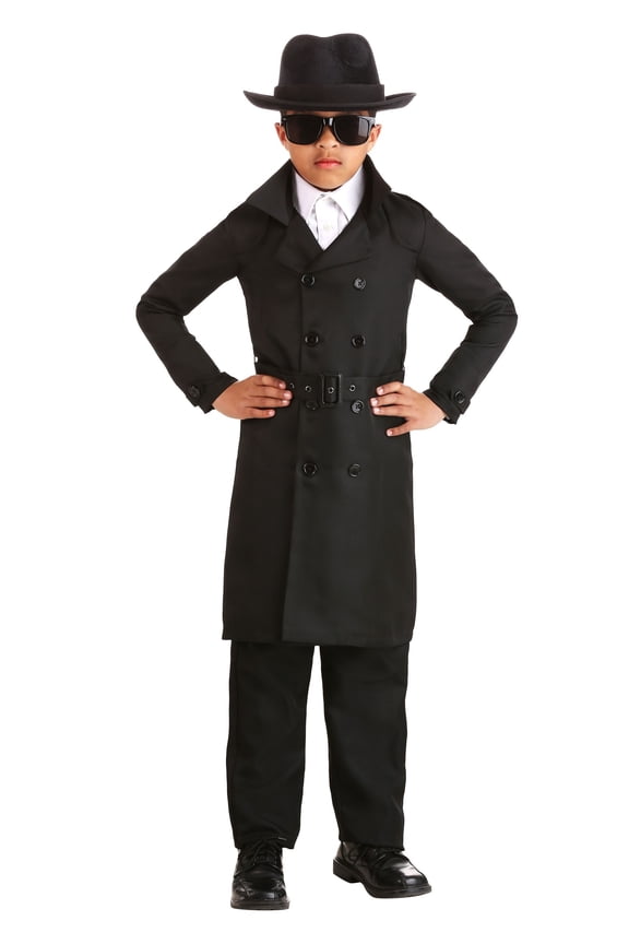 Secret Agent Man Costume Kid's