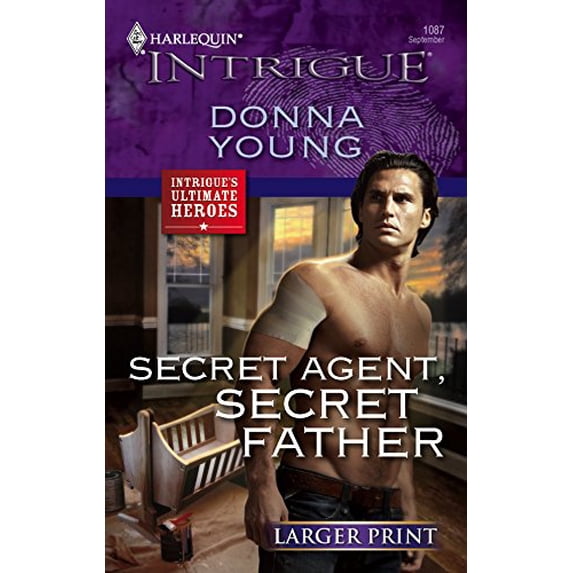 Pre-Owned Secret Agent, Secret Father (Larger Print Harlequin Intrigue) Paperback