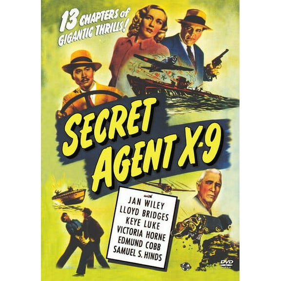 Secret Agent X-9 (DVD), Vci Entertainment, Action & Adventure