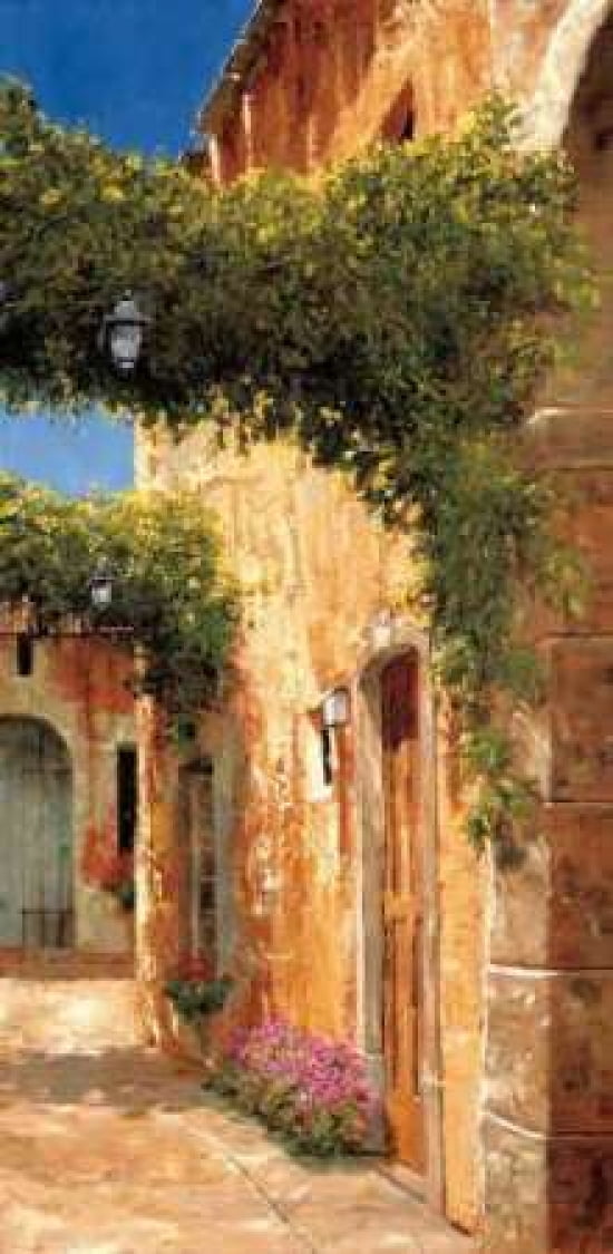 Secret Alley Canvas Art - Gilles Archambault (10 x 20)