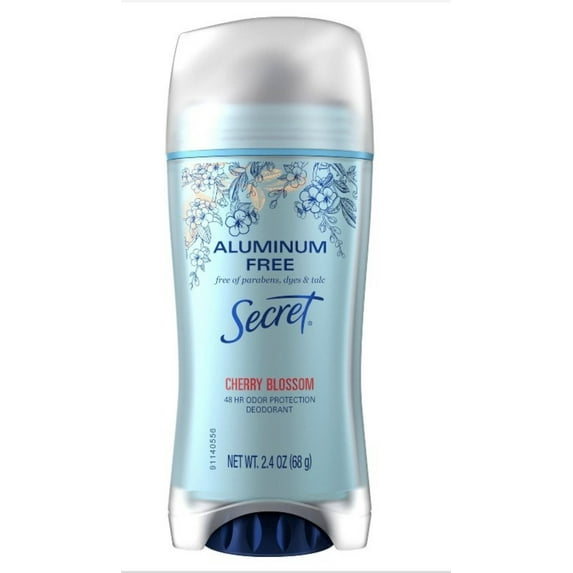 Secret Aluminum Free Deodorant, Cherry Blossom 2.4 oz