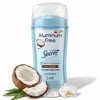 Secret Aluminum Free Deodorant for Women Coconut 2.4 oz