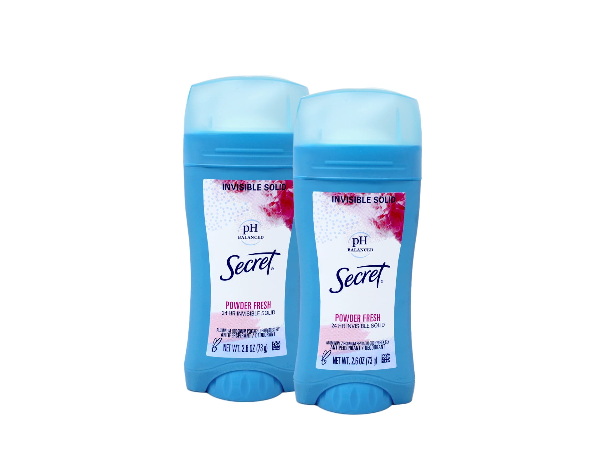 Secret, Anti-Perspirant Deodorant, 2.60 oz, Powder Fresh Pack of 2
