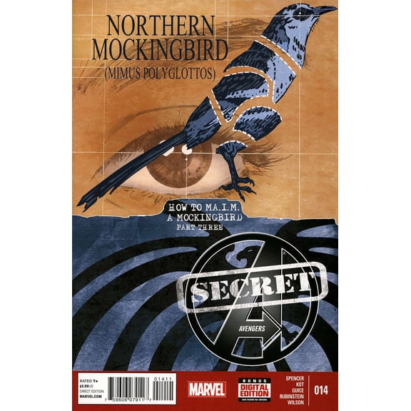 Secret Avengers (2nd Series) #14 VF ; Marvel Comic Book